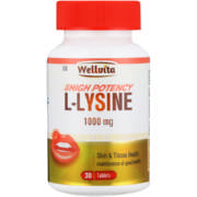 Vitamins 1000mg L-Lysine 30 Tablets
