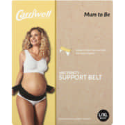 Maternity Support Belt Black Large/Extra Large