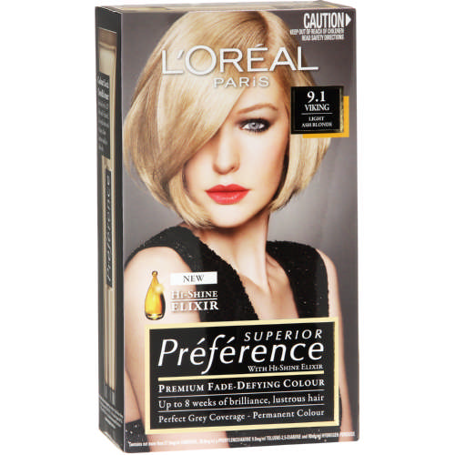 L Oreal Superior Preference Permanent Hair Colour Light Ash Blond