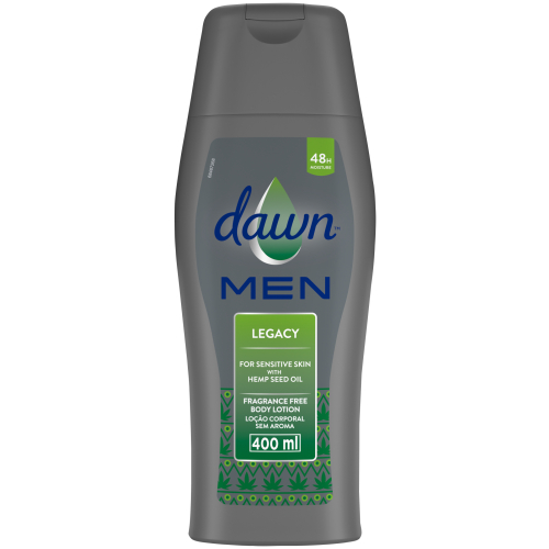 MEN Fragrance Free Body Lotion Legacy For Sensitive Skin 400ml