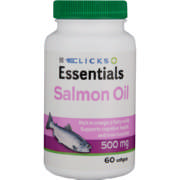 Essentials Salmon Oil Softgels 60 Softgels