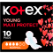 Young Maxi Pads Normal 10 Pads