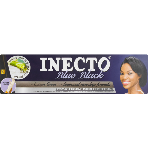 Inecto Permanent Hair Colour Creme Blue Black 50Ml - Clicks