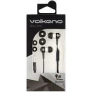 Stannic Series With Mic In Ear Headphones Black