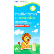 Multivitamin Chewables Raspberry 60 Tablets