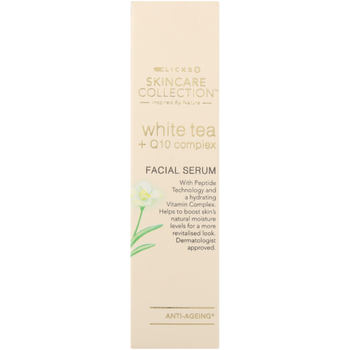 White Tea & Q10 Anti-Ageing Facial Serum 50ml