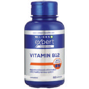 Expert Vitamin B12 & Folic Acid Tablets 60 Capsules