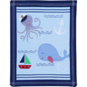 Quilt Set 3 Piece Whale and Octopus