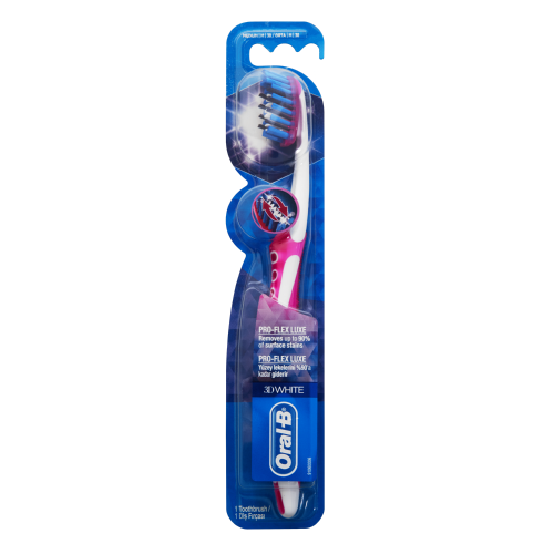 3D White Luxe Pro Flex 38 Medium Manual Toothbrush