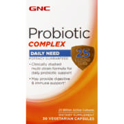 Probiotic Complex Daily Need Dietary Supplement 30 Capsules