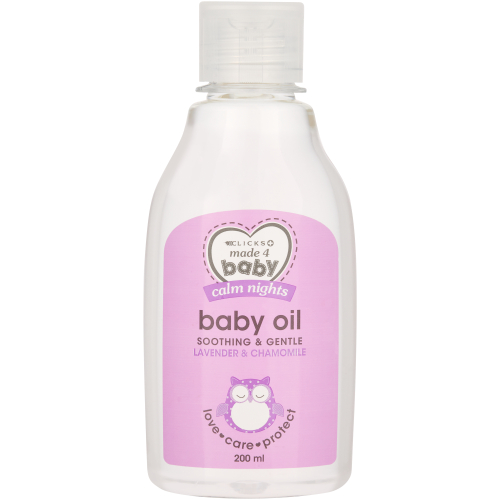 Baby Oil Lavender And Chamomile 200ml