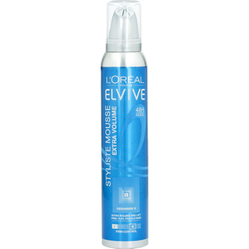 Elvive Styliste Mousse Extra Volume Firm Control 200ml