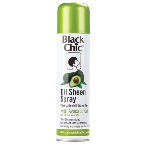 Black Chic Oil Sheen Spray with Avocado Oil 275ml - Clicks