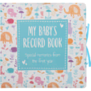 Baby Record Book Blue