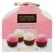 Choc Dipped Coconut Ice 120g