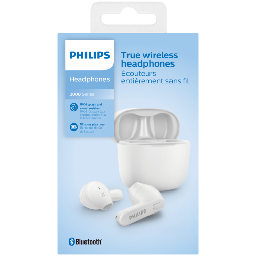 Philips TAT2236 In-Ear True Wireless Headphones - Clicks