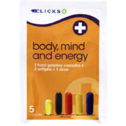 Body, Mind & Energy 5 Capsules