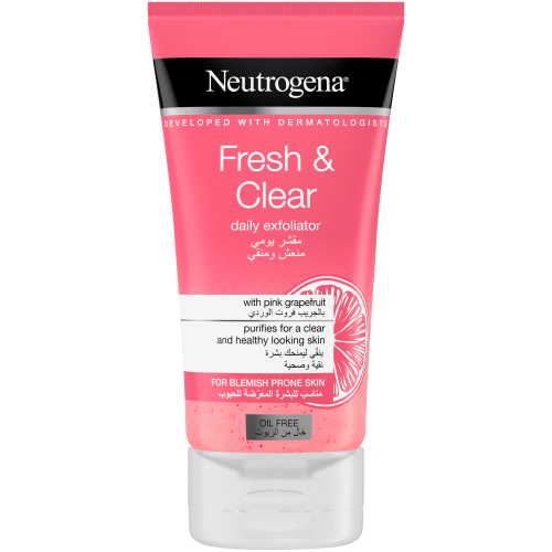 Fresh & Clear Daily Exfoliator Pink Grapefruit & Vitamin C 150ml