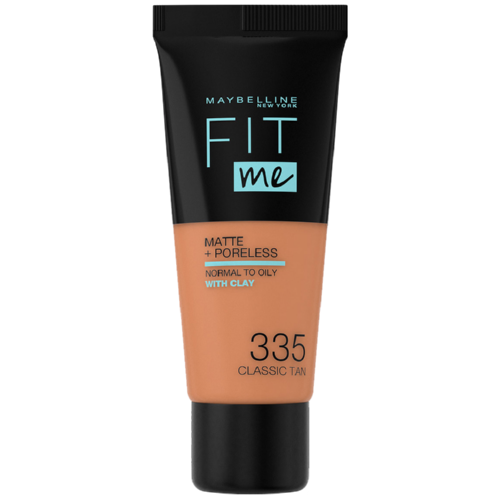 Fit Me Matte + Poreless Foundation 335 Classic Tan