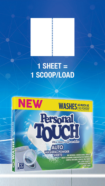 Personal Touch Washing Sheets