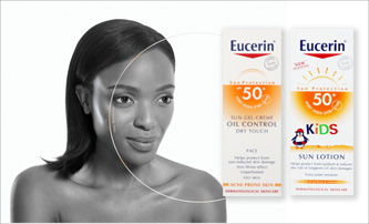 Eucerin products at Clicks 