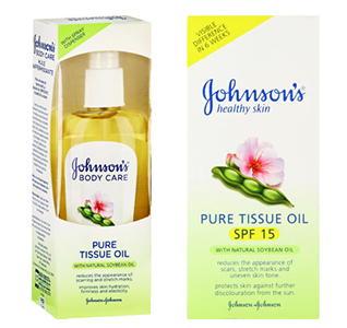 Johnson's Tissue Oil at Clicks