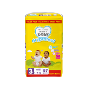 Dryprotect Value Pack Baby Nappies Midi 57 Nappies