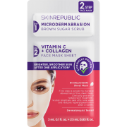 2 Step Brightening Vitamin C + Collagen Face Mask Sheet