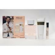 Hello For Women Eau De Parfum, Body Lotion & Travel Spray Set