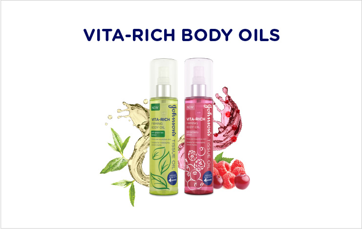 Shop our Vita-Rich Body Oils