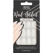Nail Addict Premium Artificial Nail Set Natural Stiletto 24 Piece