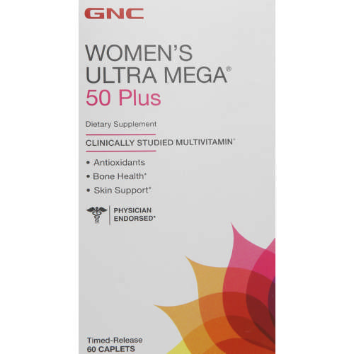 Women's Ultra Mega 50 Plus Dietary Supplement 60  Caplets