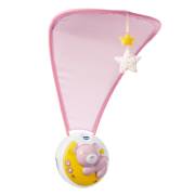 First Dreams Next2 Moon 3-In-1 Cot Mobile With Projection Light Pink