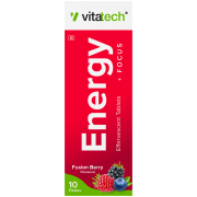 Vita+ Energy Effervescent Fusion Berry 10 Fizzies