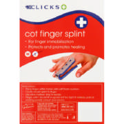 Cot Finger Splint Large