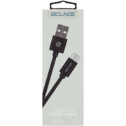 Cord Series USB To Type-C Cable Black 2M