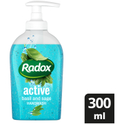 Cleansing Handwash Soap Feel Active Basil And Sage 300ml