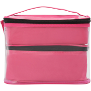 Toiletry Bag Set Pink & Black