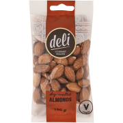 Dry Roasted Almonds 100g