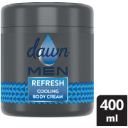 MEN Cooling Body Cream Refresh For All Skin Types 400ml