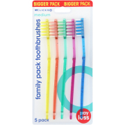 Family Toothbrush 5 Pack