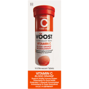 Vitamin C Effervescent Tablets Blood Orange 10s