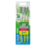Ultra Thin Sensitive Toothbrush Green 3 Pack