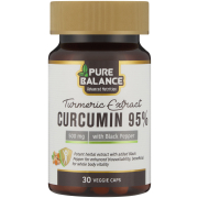 95% Curcumin Extract Veggie Capsules 30s
