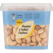 Cashew Tub Roasted and Salted 600g
