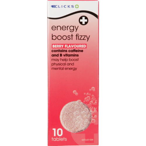 Energy Boost Fizzy Berry 10 Tablets