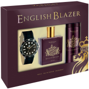 English Blazer Royal Eau de Parfum, Deodrant + Watch 100ml