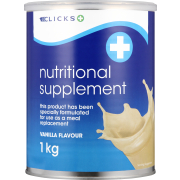 Nutritional Supplement Vanilla 1kg