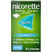 Gum Icy White 4mg 30 Pieces