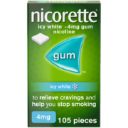 Gum Icy White 4mg 105 Pieces